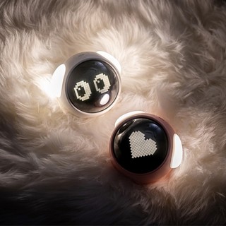 Biểu Hiện Dễ Thương Pixel Đồng Hồ Báo Thức Đa Chức Năng Đèn Led Kỹ Thuật Số Điều Khiển Bằng Giọng Nói Nhiệt Kế Đầu Giường Đồng Hồ Nhà