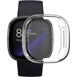 Vỏ TPU Mềm Bảo Vệ Màn Hình Toàn Diện Cho Fitbit Versa 4 / Versa 3 / Sense / Sense 2