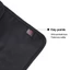 Túi đựng tài liệu CORALTIDE, Túi ID hộ chiếu RFID đa chức năng bằng Nylon, Ví cổ chống nước di động dành cho nam