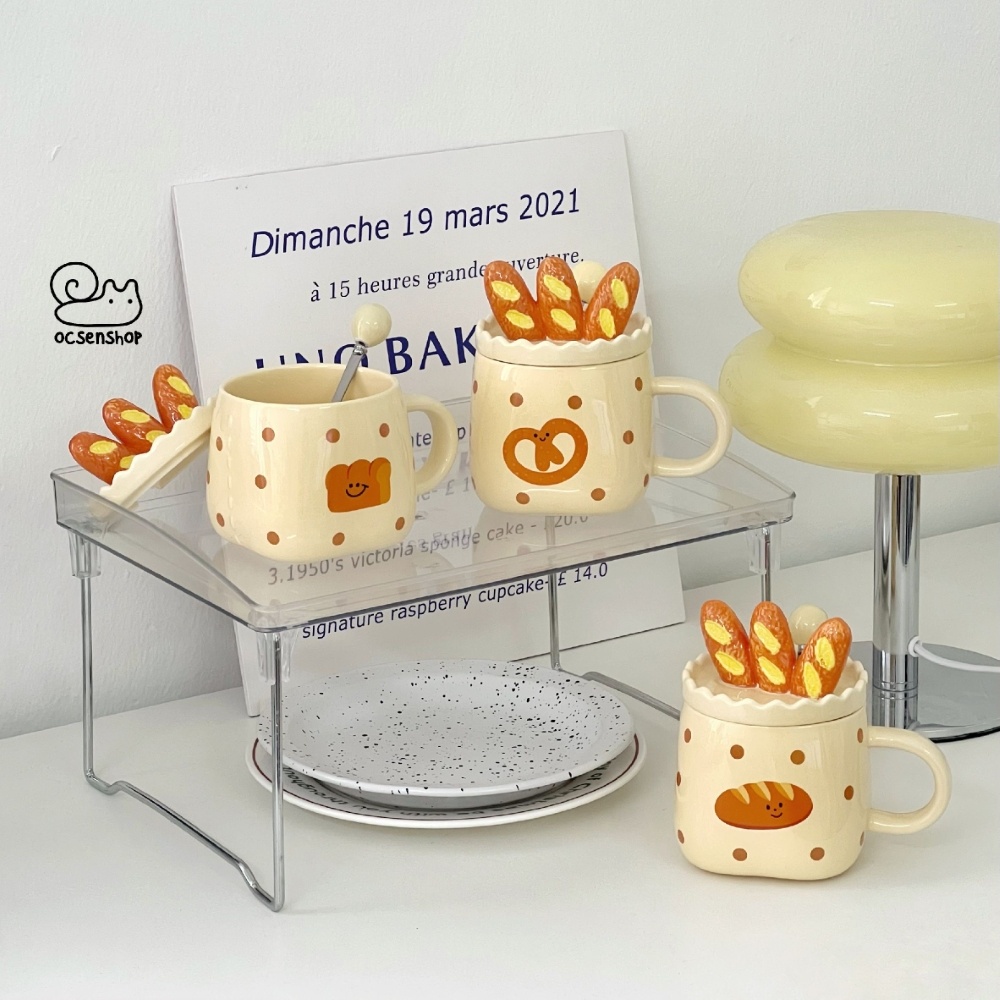 Cốc sứ Bread (400ml)