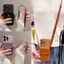 Thẻ Ốp Điện Thoại Silicon Mềm Có Dây Đeo Cho xiaomi redmi 12 4g 12c redmi note 13 pro pro + 5g note 12 pro 5g note 12s 4g
