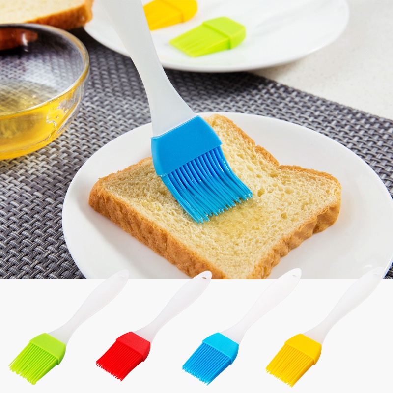 Cọ Chổi Silicon Phết Bơ Dầu, Quét Mặt Bánh (Màu Ngẫu Nhiên)