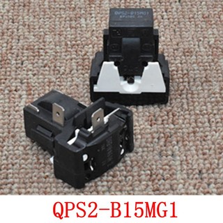 1 nút cho phụ kiện tủ lạnh Tủ đông Tủ đông PTC Starter Rơle bảo vệ nhiệt QPS2-B15MG1 = qp2-15g
