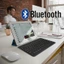 Bộ bàn phím không dây Bluetooth và chuột im lặng cho iOS Android