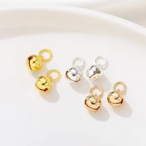 Mặt dây chuyền chuông Handmade diy 14K Mạ vàng