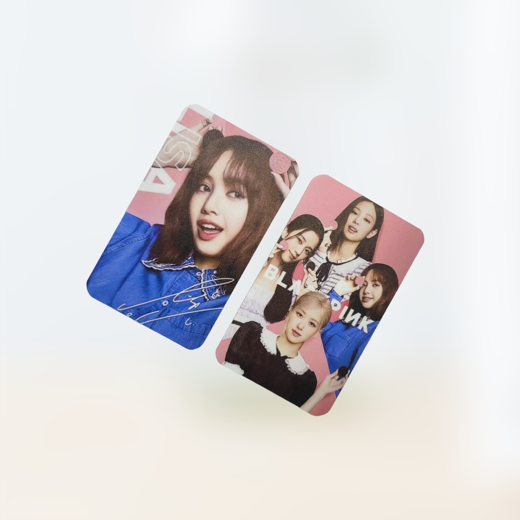 [ PHOTOCARD ]Thẻ Card Bo Góc Thành Viên BLACKPINK - Chủ Đề 
