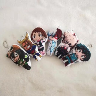 GC9 Mù Hộp Móc Khóa Demon Slayer Sang Trọng Túi Mặt Dây Chuyền Anime 10cm Móc Khóa Búp Bê Nhồi Bông Đồ Chơi Jujutsu Kaisen Móc Chìa Khóa Gi