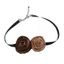 Mya Hoa Vòng Cổ Choker Cho Nữ Mùa Hè Đi Chơi Thanh Lịch Ren-up Flowe Choker Hoa Nâu Xương Đòn Dây Chuyền Trang Sức