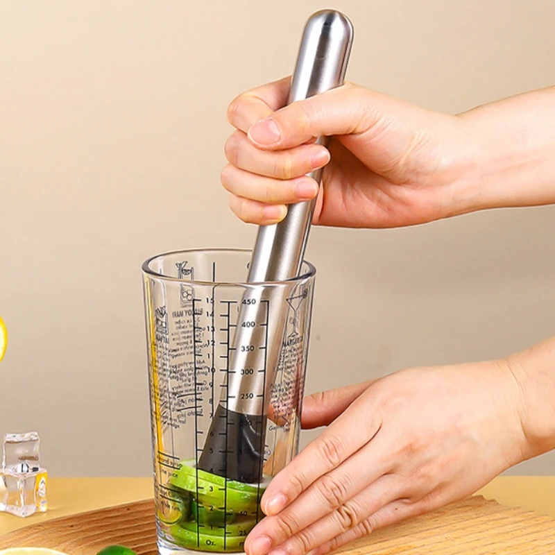 Búa Đập Đá Bằng Thép Không Gỉ Tiện Dụng Cho Pha Chế Cocktail / Nước Ép