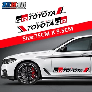 TOYOTA Đề Can Dán Trang Trí Xe Hơi Chống Trầy Chống Nước Cho Agya Raize Calya Avanza Veloz Rush Kijiang Innova Yaris Corolla Cross bZ4X RAV4