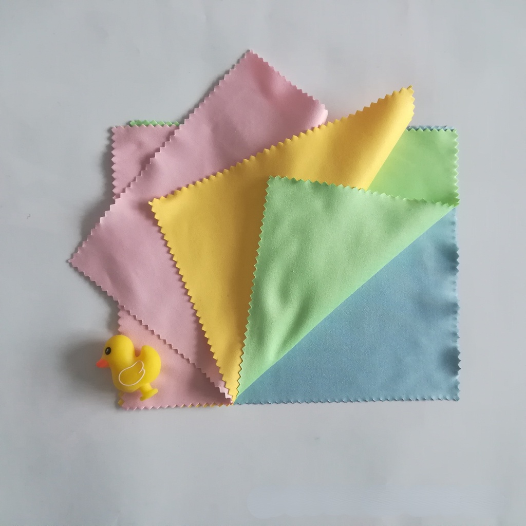 Khăn Lau Mắt Kính Hai Mặt Chất Liệu microfiber Cao Cấp