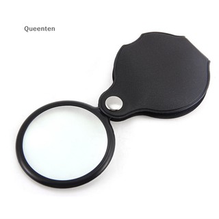Queenten Pocket 5X50mm Gấp Trang Sức Kính lúp Kính Lúp Mắt Ống Kính QT