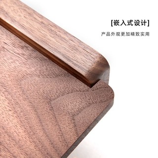 MANDY HOME  Giá Đỡ Cuộn Giấy Vệ Sinh Gắn Tường Bằng Gỗ Kèm Hộp Đựng Điện Thoại Di Động Tiện Lợi
