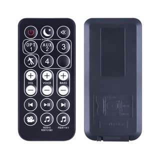 Godd Nâng cấp Điều khiển từ xa thay thế RE69151 Thanh điều khiển Hệ thống loa Soundbar ABS Remote cho âm thanh Polk Magnifi