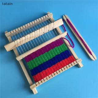 Tatain weaving loom craft yarn diy hand knitg machine đồ chơi giáo dục trẻ em vn