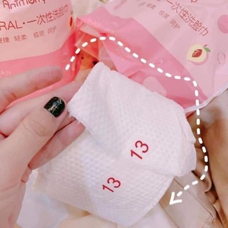 Túi khăn lau mặt dùng 1 lần animerry khăn vải khô đa năng tẩy trang tiện lợi 40 tờ #A13