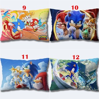 Vỏ Gối Hình Chữ Nhật Sonic The Hedgehog 2 Vỏ Sofa Polyeste In Một Mặt Trang Trí Nhà Cửa (Không Có Lõi)