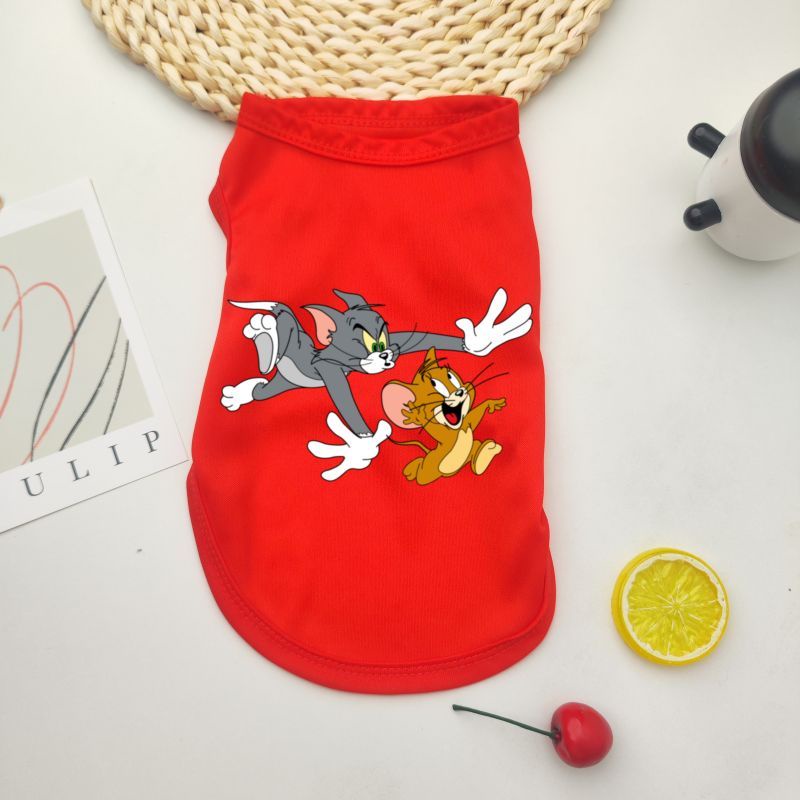 (MớI) Áo Thun Cotton Cỡ VừA Cỡ VừA / Cỡ VừA Cho Thú Cưng