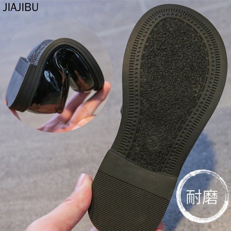 Fashion Girls Platform Mary Jane Shoes Cute Kids Shoes giày da bé gái dễ thương Giày đậu Hà Lan trẻ em phong cách Anh giày lolita nhật bản giày mũi tròn chống trượt cho bé giày đồng phục học sinh tiểu học giày trẻ em đế mềm Uniform Shoes Kids Flat Shoes