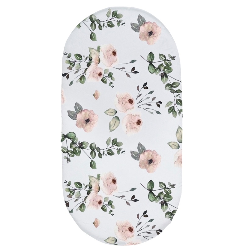 Jenniferab Đệm Bassinet Trang Bị Tấm Trẻ Sơ Sinh Cũi Giỏ Chăn Ga Gối Thảm Bao Bé Essential