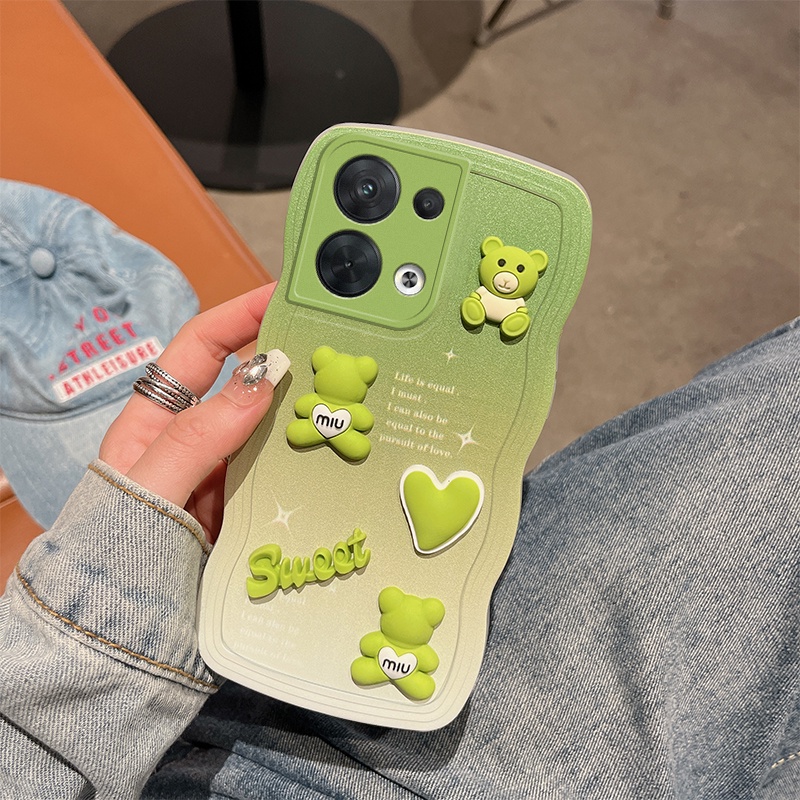 ốp lưng OPPO Reno 8 Ốp Điện Thoại tpu Mềm Hình Hoạt Hình 3D Cho OPPO Reno 8 OPPO Reno8 4G Reno8 5G MMX