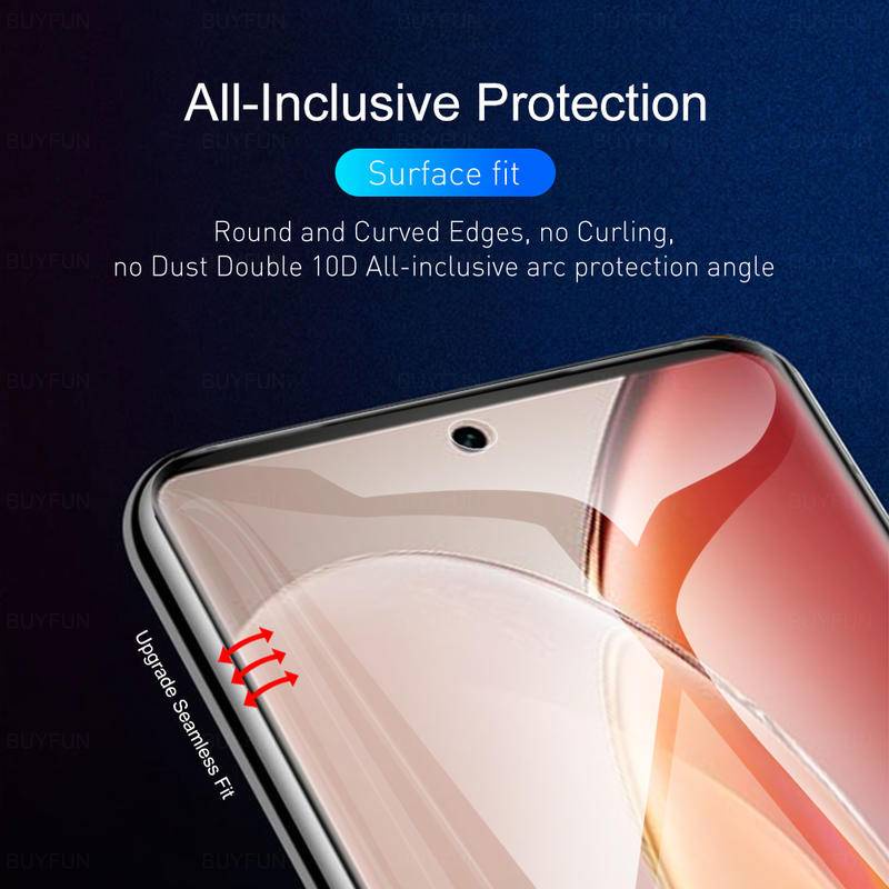 4 Phim Hydrogel Cho Vivo V27 V23 V20 V17 V15 V11 Pro V19 V17 Neo Bảo Vệ Màn Hình Cho Vivo V27e V25e V23e V21s V20SE V11i V3 MAX V5 Lite V5S V7 Plus V9 Thanh Niên Chống Vân Tay
