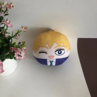 GC9 Mob Psycho 100 Túi Sang Trọng Mặt Dây Chuyền Móc Khóa Anime Ekubo Shigeo Búp Bê Nhồi Bông Đồ Chơi Móc Khóa Sang Trọng Móc Chìa Khóa Quà Tặng CG