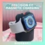 Đế Sạc Silicone Cho Đồng Hồ Thông Minh IP Watch Series 8 7 6 SE 5 4 45mm 44mm 42mm 41 40mm 38 49mm-SN