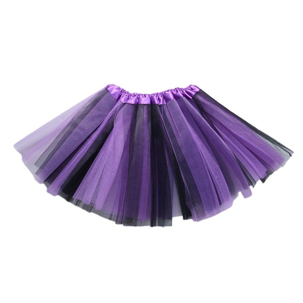 Váy Tutu YOKEY, Váy Pettiskirt khiêu vũ đầy màu sắc, Váy múa ba lê lưới cầu vồng thời trang cho bé