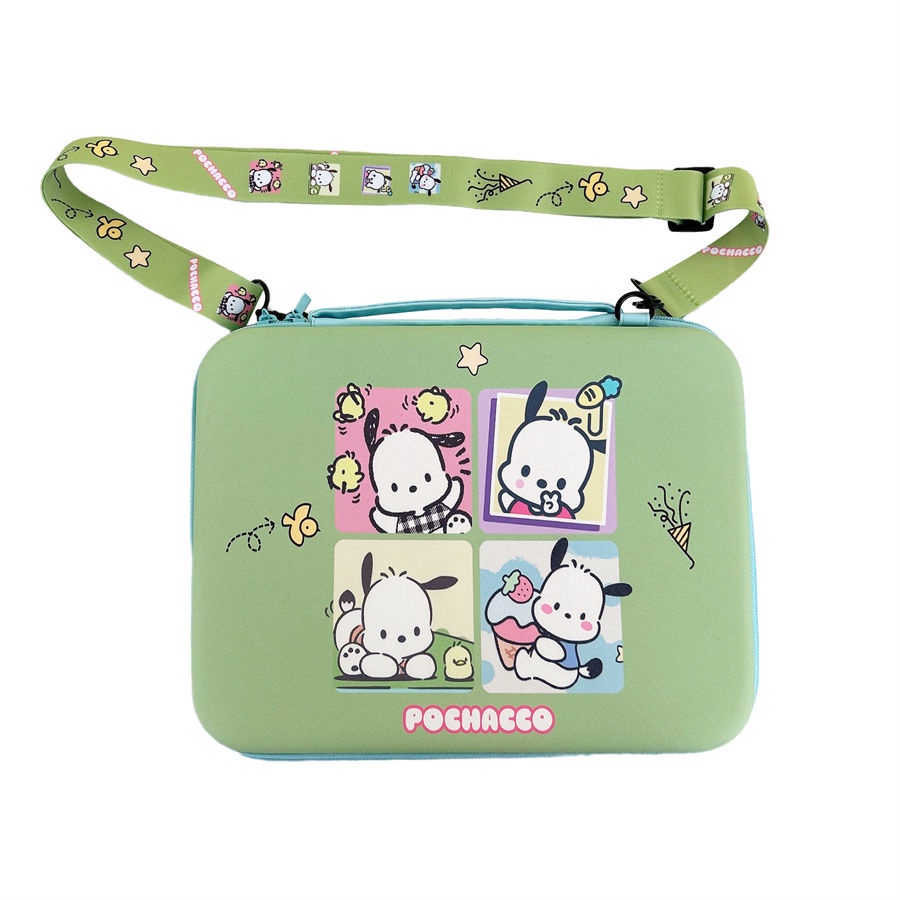 Túi Da PU Đựng Laptop Chống Thấm Nước Họa Tiết SpongeBob Dễ Thương Kích Thước 11-13 "