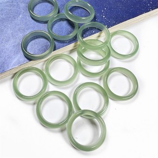 Nhẫn acrylic giả ngọc thanh lịch, thời trang với nhiều màu sắc cho trang sức xếp chồng