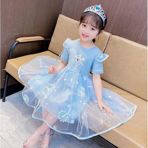 Kids' New Cotton Dress Esct Sequins – 3