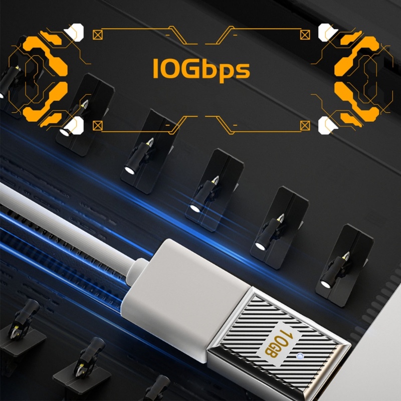 Đầu Chuyển Đổi usb type c Sang usb 3 0 10gbps 120w 6a Cho laptop