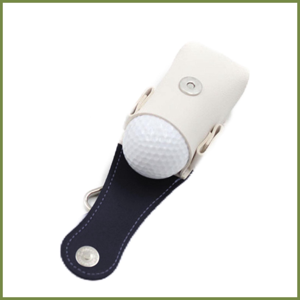 Golf tee bag pouch golf ball storage pouch bag with clip small pocket