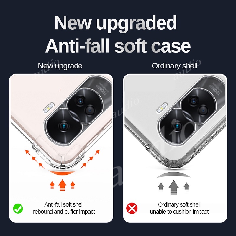 Ốp điện thoại TPU mềm chống rơi bốn góc chống sốc OPPO Reno14 F 5G cho Oppo Reno 14F 5G Silicon mềm bảo vệ trong suốt Ốp lưng cho OPPO Reno14F OppoReno14 F 5G Coque