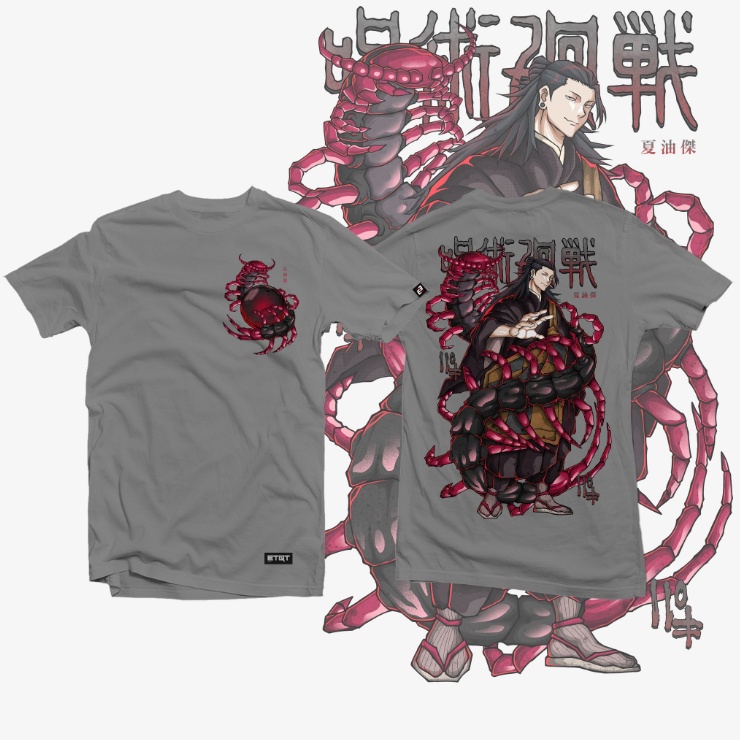 Áo thun cosplay YB1 Jujutsu Kaisen Suguru Geto, unisex, tay ngắn, thời trang plus size