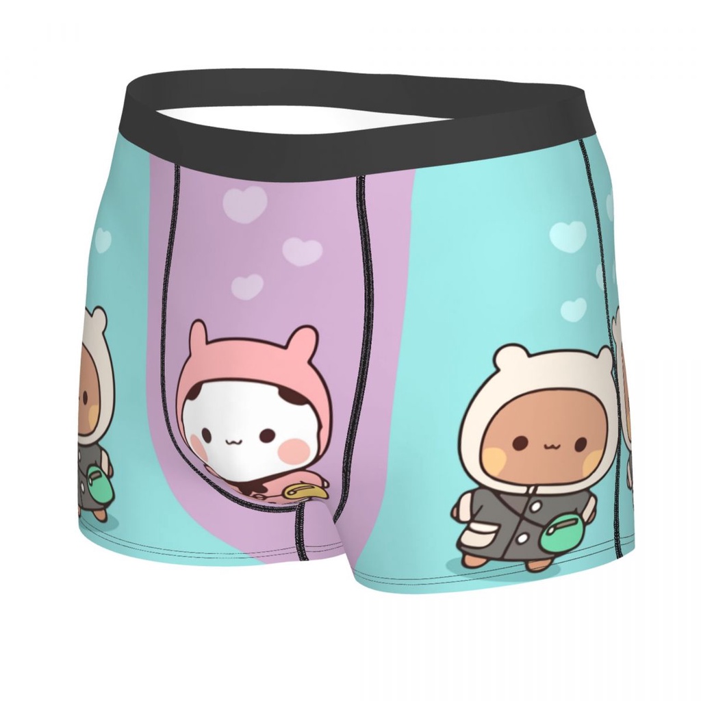 Dudu bubu mochi peach cat đồ lót vui nhộn đàn ông sexy in tùy chỉnh gấu panda ôm quần đùi boxer quần lót