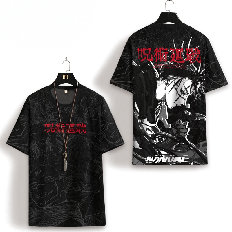SY3 Jujutsu Kaisen Anime 3D Áo Thun Unisex Cosplay Gojo Satoru Tee Cho Trẻ Em Người Lớn Tay Ngắn Hàng Đầu Đồ Họa Áo Sơ Mi Thường Ngày
