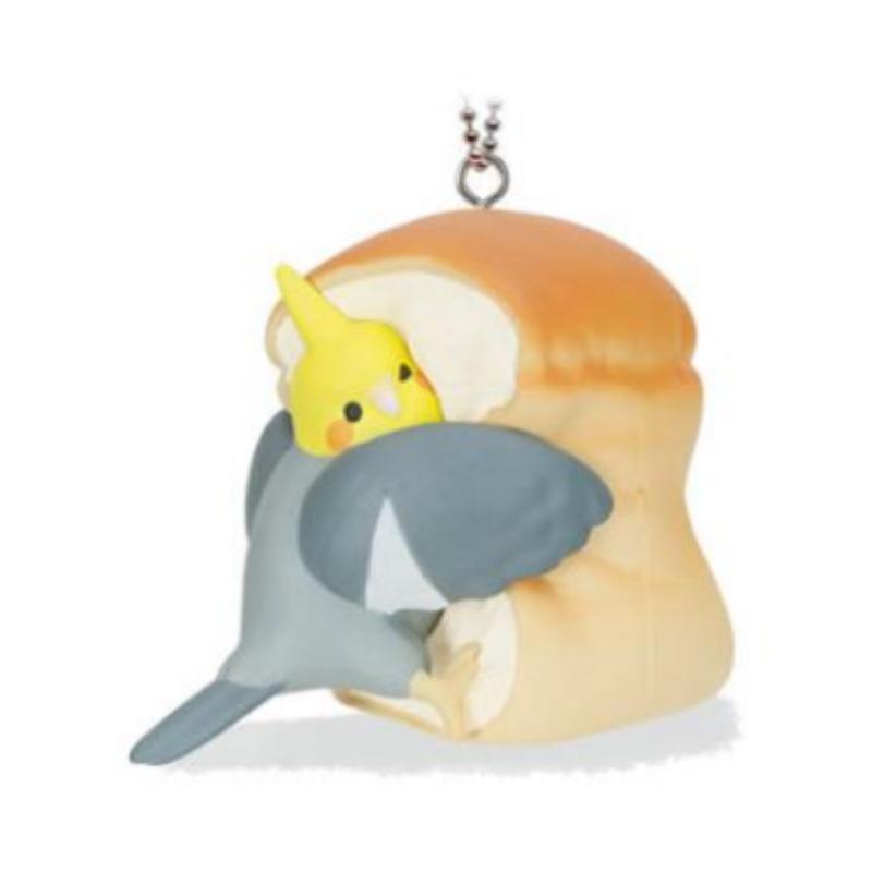 Đồ Chơi Viên Nang Chính Hãng Nhật Bản Có Tay Cầm Ôm Sát Chim 2 Bánh Mì / Ốc Sên / Sparrow JNTJ