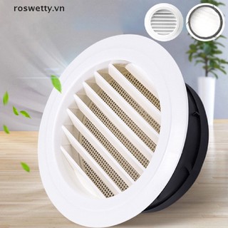 Roswetty Khung Lưới Nhựa Tròn Gắn Lỗ Thông Gió Bên Ngoài Tường Thoát Khí Xe Hơi Ducg vn