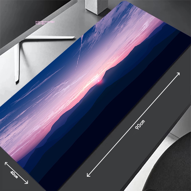 Miếng Lót Chuột Nghệ Thuật Tay Thủ Lớn Mousepad Bàn Phím Thảm XXXL Thảm Chuột 31.4x11.8in Cao Su Để Bàn Thiết Kế Thảm Bàn Làm Việc Mềm Mousepads