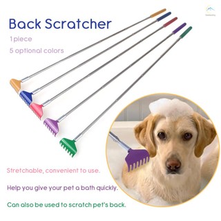 Dụng Cụ Gãi Lưng 5 Phần 20-68cm Bằng Kim Loại Màu Đen Tiện Dụng