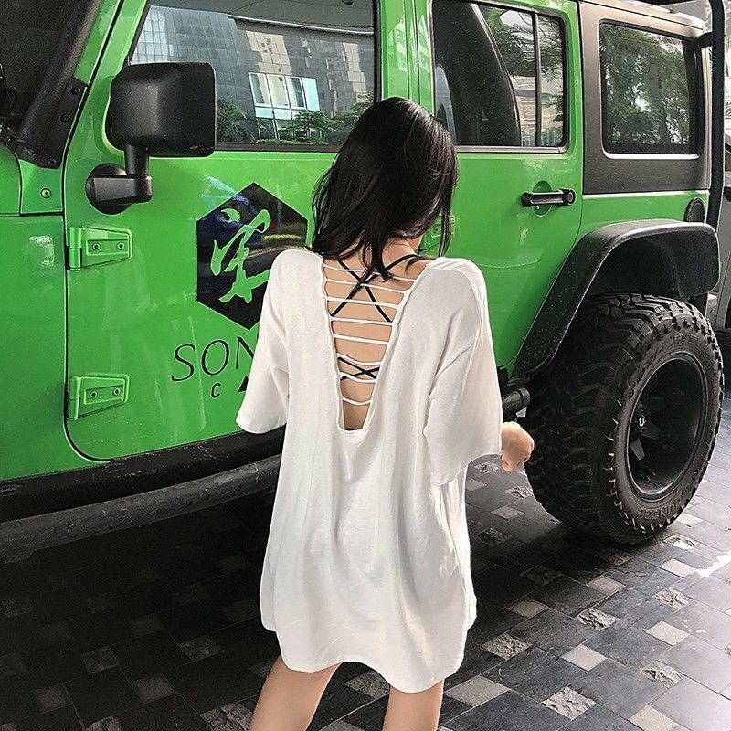 Đầm Midi Tay Lửng Dáng Rộng Thời Trang Dành Cho Nữ