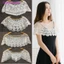 Favn Khăn Choàng Cổ Đan Len Rỗng Phối Ren Hoa Hướng Dương Cho Cô Dâu Trong Tiệc Cưới