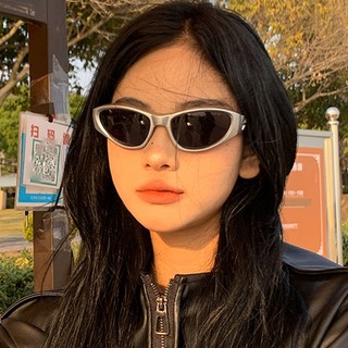 Hip Hop Punk Y2K Quấn Xung Quanh Kính Mát Nam Nữ Trang Trí Ngôi Sao Năm Cánh Cyberpunk Thể Thao Ngoài Trời Bóng Kính