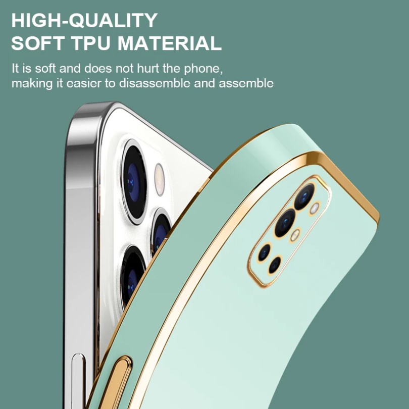 Ốp Điện Thoại Silicon Dẻo Tráng Gương Trong Suốt Mỏng Nhẹ Sang Trọng Cho Realme GT Neo 5 SE
