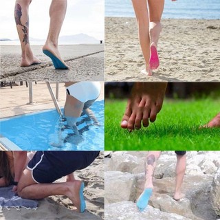Đế Dính WEETW, Giày Đi Biển Chống Trơn Trượt, Miếng Lót Chân Thoáng Khí Miếng Dán Chân Trần Dính Silica Gel Miếng Lót Giày Vô Hình Cho Nam