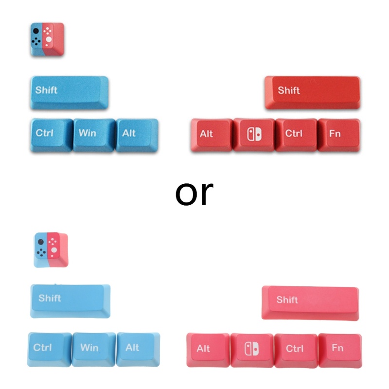 Xi 10 Phím OEM R1 SHIFT ESC Keycaps Lớn Cho Chìa Khóa PBT CMYK Hoạt ...