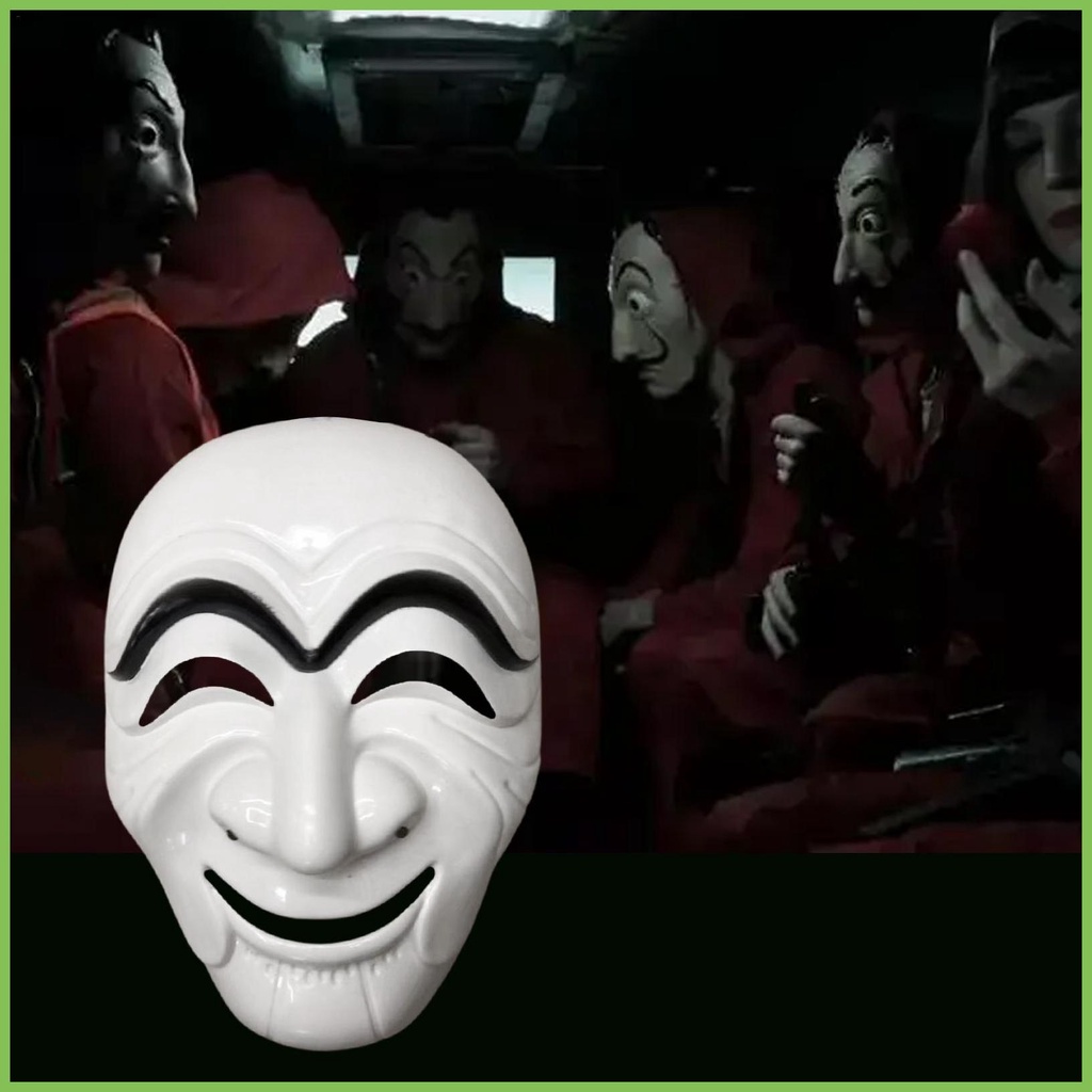 Money heist cosplay masque horror party cosplay masque prank masque cho halloween cosplay party lễ hội âm nhạc gelhvn