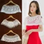 Phụ nữ đan rỗng ra khăn choàng bọc đám cưới cô dâu váy dạ hội ren khăn choàng cưới hướng dương khăn ren nhún áo choàng poncho boutique